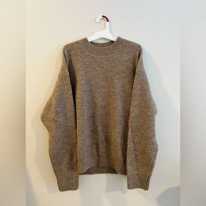 Brown H&M sweater